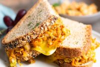 Vegan Carrot & Chickpea Tuna Melt Recipe: Creamy Plant-Based Sandwich