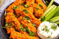 Crispy Vegan Buffalo Wings Recipe for Spicy Plant-Based Bites