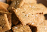 Vegan Cheesy Pumpkin Seed Crackers Recipe