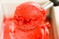 Homemade Strawberry Sorbet Recipe — Refreshing Summer Dessert