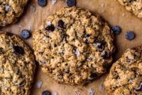 Vegan Oatmeal Chocolate Chip Cookie Recipe for Chewy Cookies