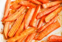 Crispy Roasted Air Fryer Carrots with Honey and Herbs