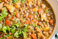 Jamaican Chickpea Curry Recipe with Coconut & Warm Spices