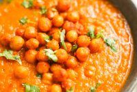 Hearty Spiced Chickpea Soup with Warm Mediterranean Flavors