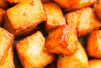 Crispy Air-Fryer Tofu with Garlic-Soy Glaze (30-Minute)