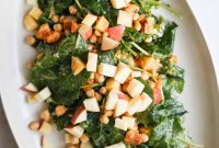 Crisp Baby Kale Salad with Lemon Vinaigrette & Parmesan