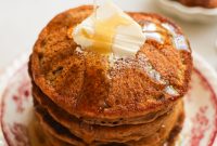Fluffy Sweet Potato Pancakes (Vegan Recipe)
