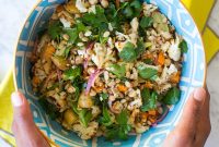 Roasted Cauliflower and Sweet Potato Salad (Video)