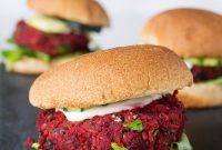 Black Bean and Beet Veggie Burgers — Flavorful Plant-Based Recipe