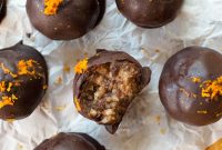 Citrus Dark Chocolate Truffles — Vegan Dessert Recipe