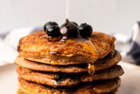 Fluffy Vegan Blueberry Pancakes Recipe for Weekend Brunch