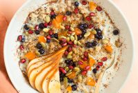 Cracked Freekeh and Quinoa Porridge with Warm Spices