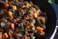 Slow Cooker Butternut Squash Stuffing Recipe