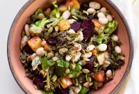 Roasted Beet and Potato Salad with Tangy Herb Vinaigrette
