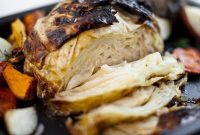 Whole Roasted Cabbage Turkey Recipe — Savory Plant-Based Roast