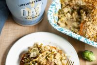 Sweet Potato and Brussels Sprouts Gratin Recipe for Fall Sides