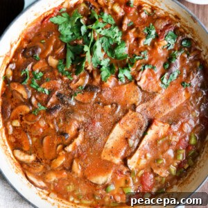 Vegan Mushroom Étouffée