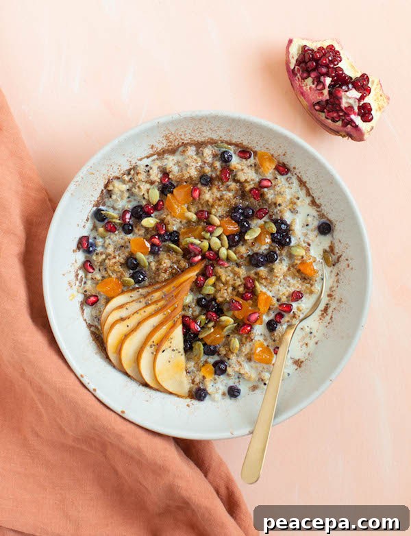 Freekeh Porridge | @sweetpotatosoul
