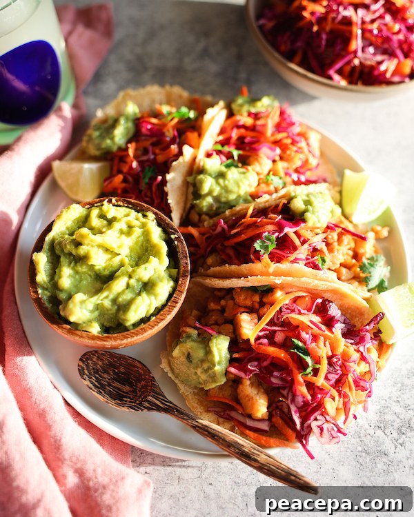 Marinated Tempeh Tacos