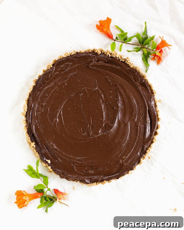 Mother's Day recipes chocolate mousse tart