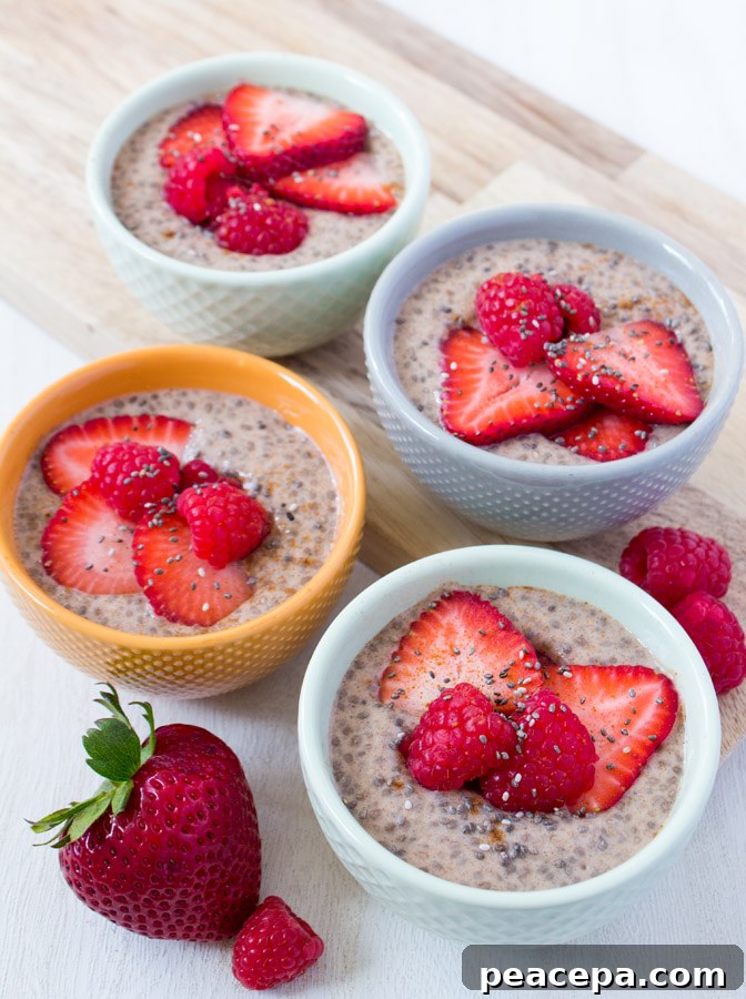 Very Berry Chia Pudding
