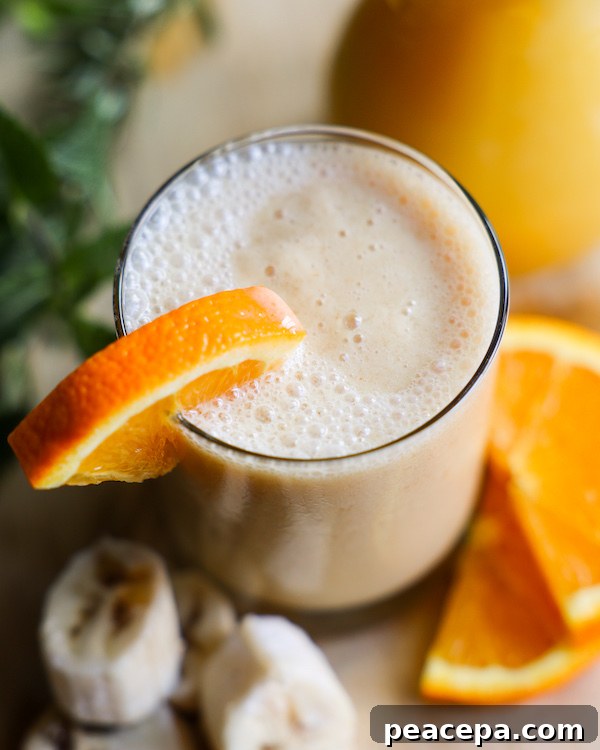 Healthy Orange Freeze