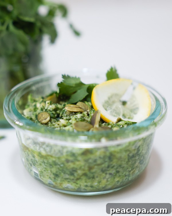 Pepita Cilantro Pesto