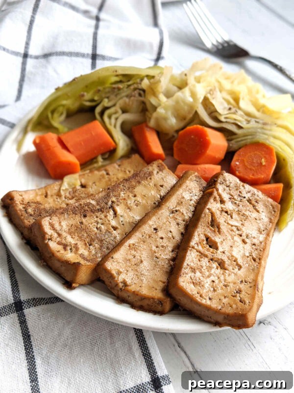 Vegan Corned Beef & Cabbage vegan St. Patrick's Day recipes