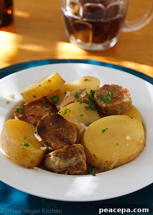 Vegan Dublin Coddle vegan St. Patrick's Day recipes