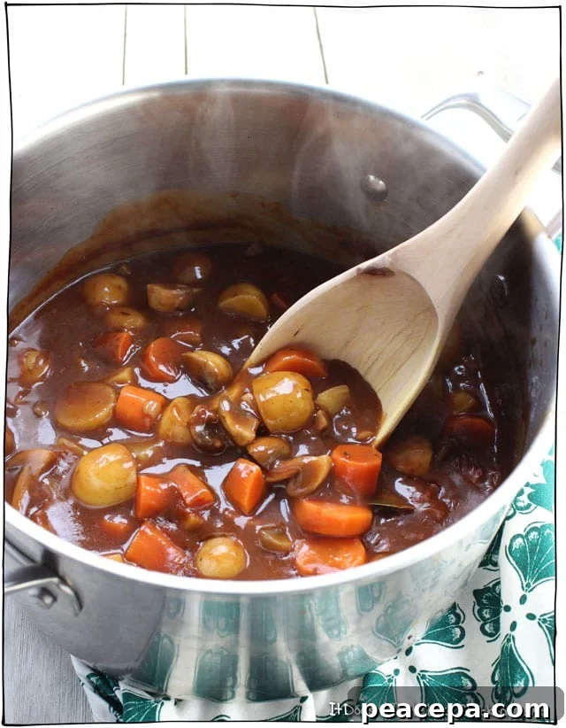 Vegan Irish Stew vegan St. Patrick's Day recipes