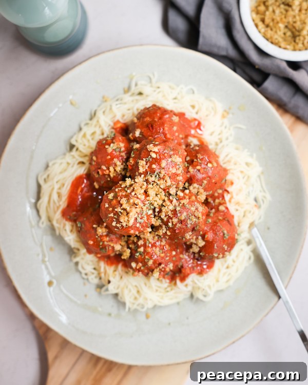 best vegan lentil meatballs