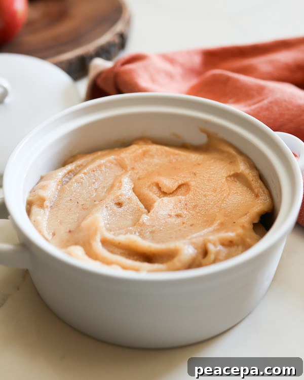 pear sorbet in bowl