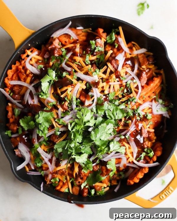 Loaded Sweet Potato Fries