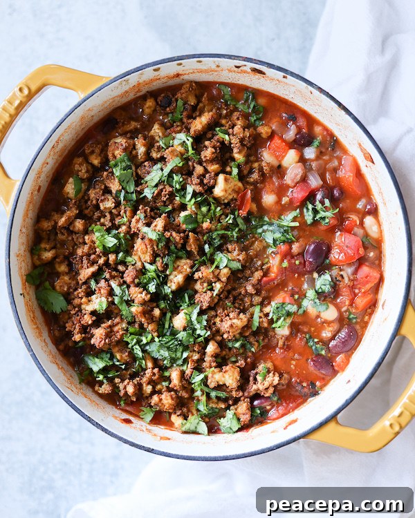 Vegan Tofu Chili