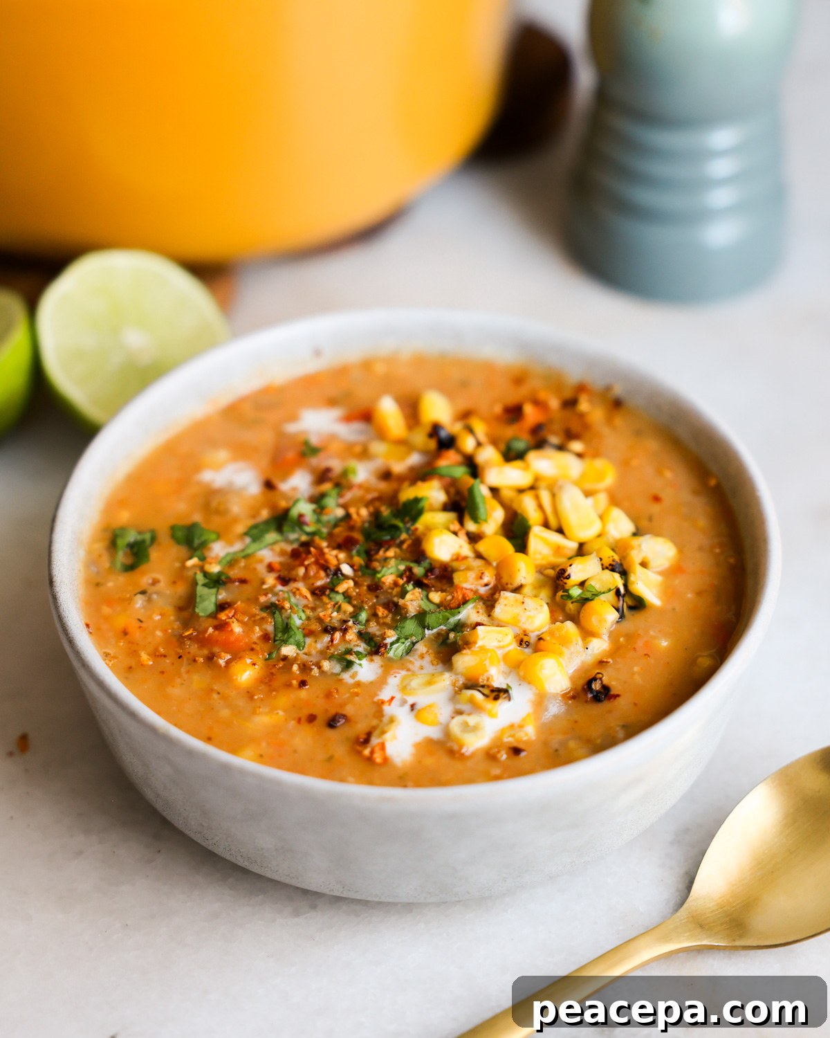 vegan corn chowder