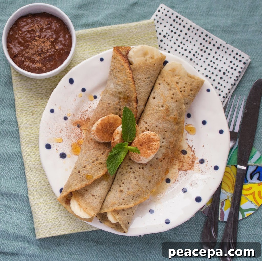 Buckwheat crepes