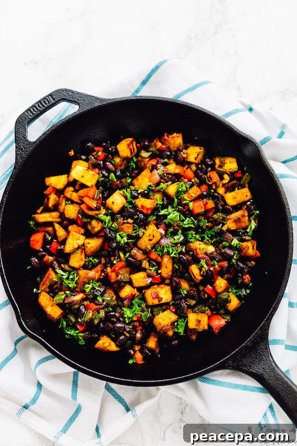 Sweet potato breakfast hash