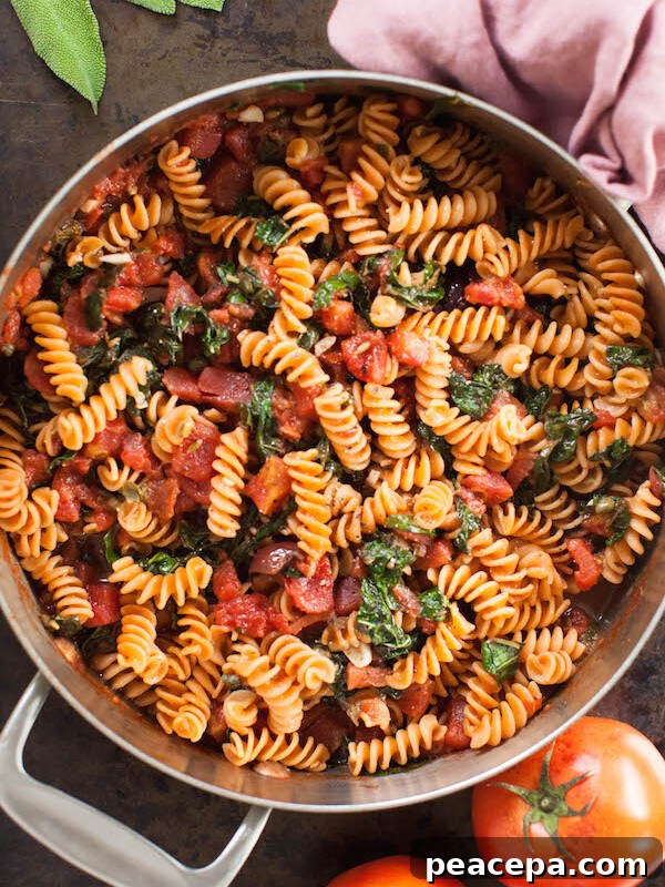 Vegan pasta puttanesca