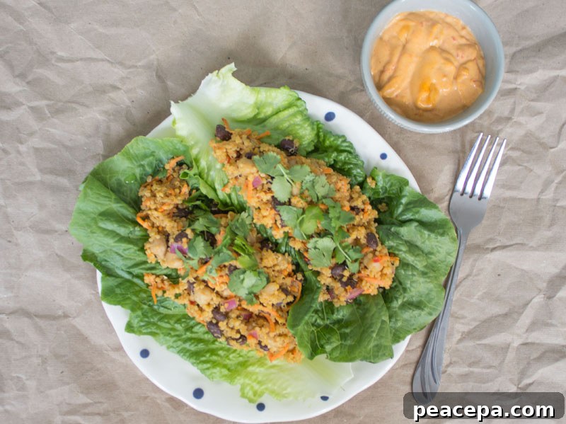 Harissa Tahini Wraps