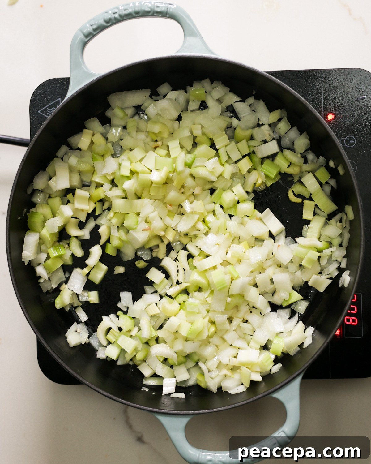 sautéing aromatics