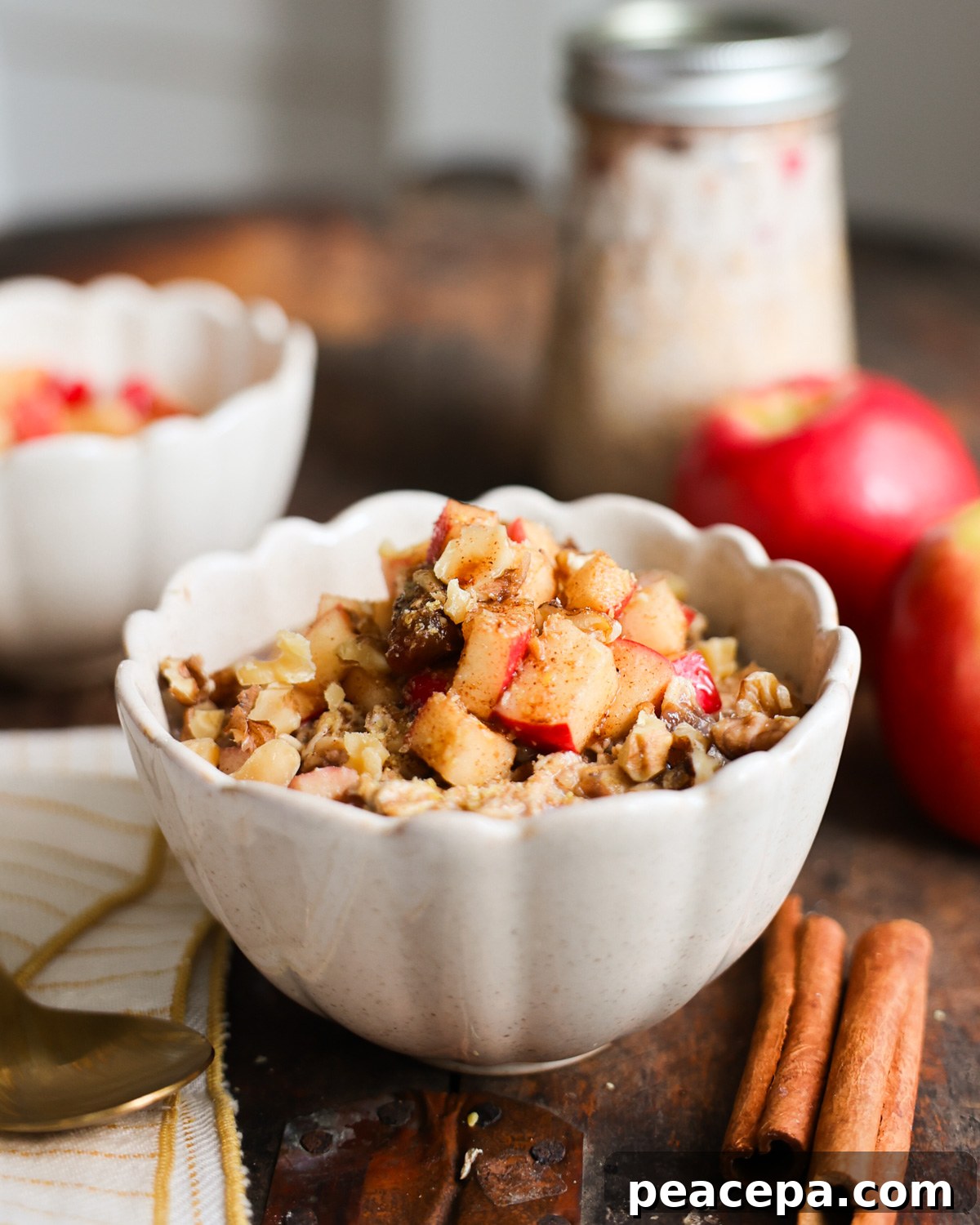 bowl of overnight oats