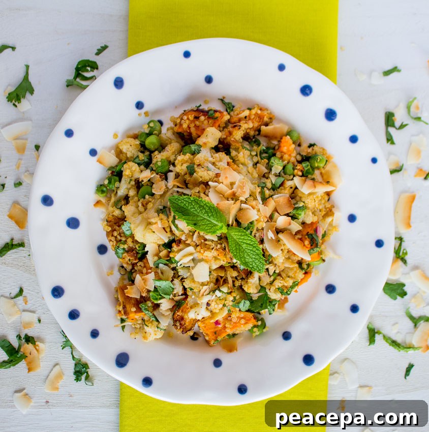 Cauliflower Samosa Salad