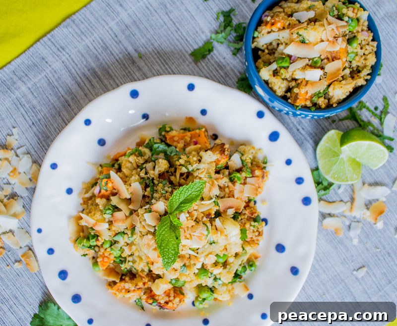 Cauliflower Samosa Salad