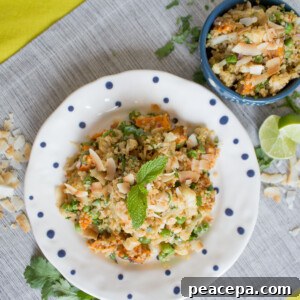 Cauliflower Samosa Salad