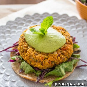 Sweet potato burgers