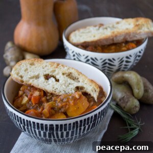 Butternut White Bean Soup