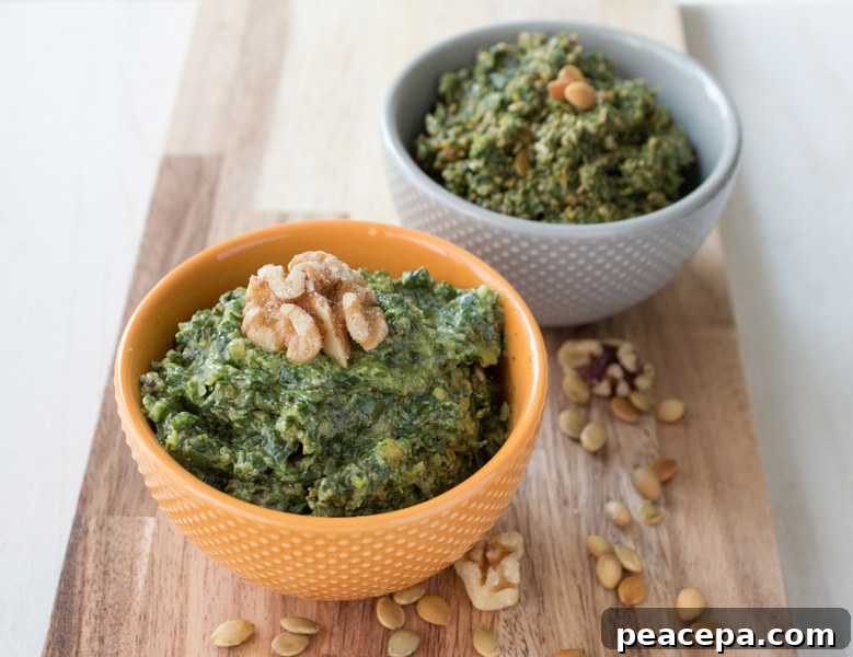 Basil Walnut Pesto 
