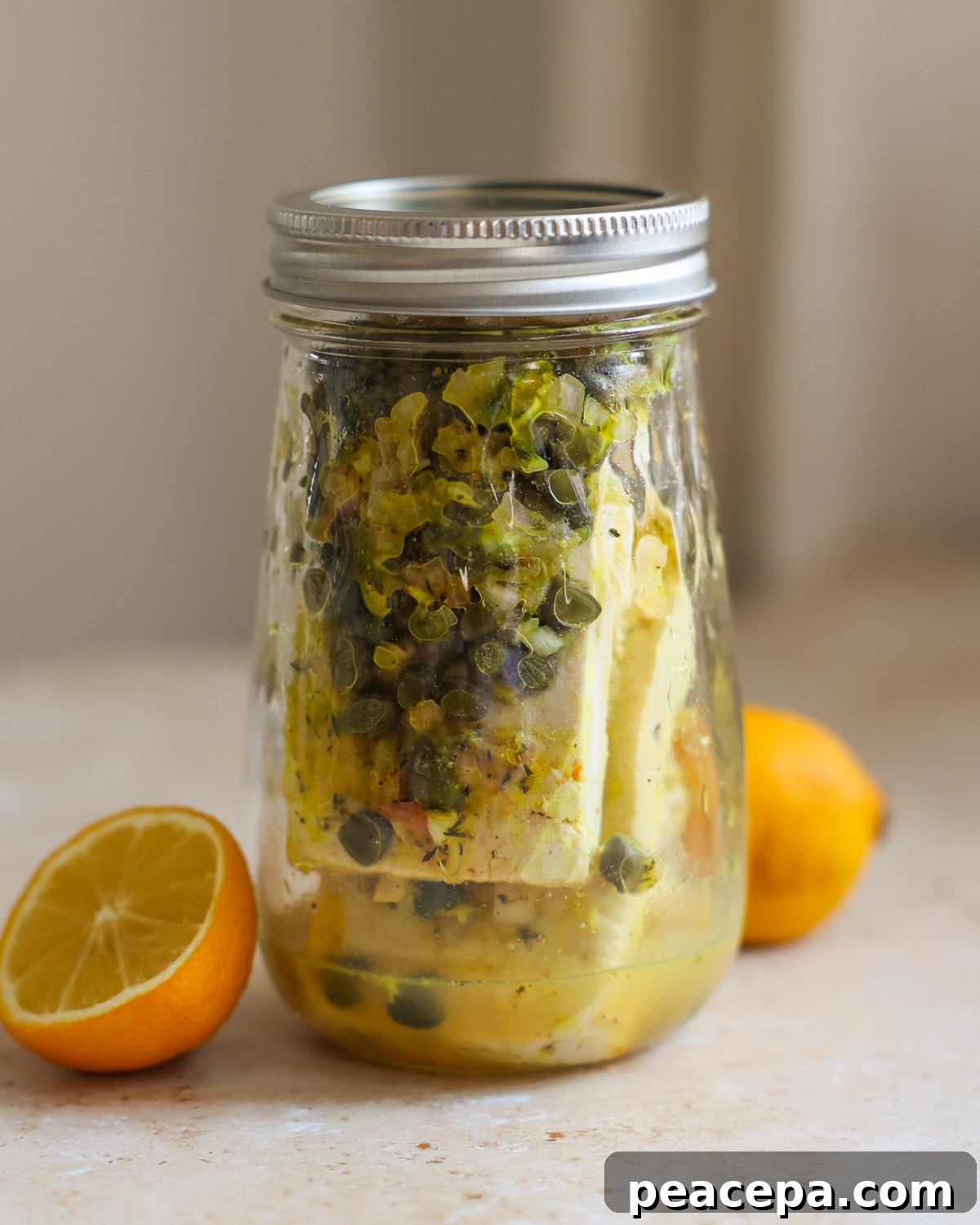 lemon caper marinade