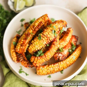 overhead corn ribs on plate