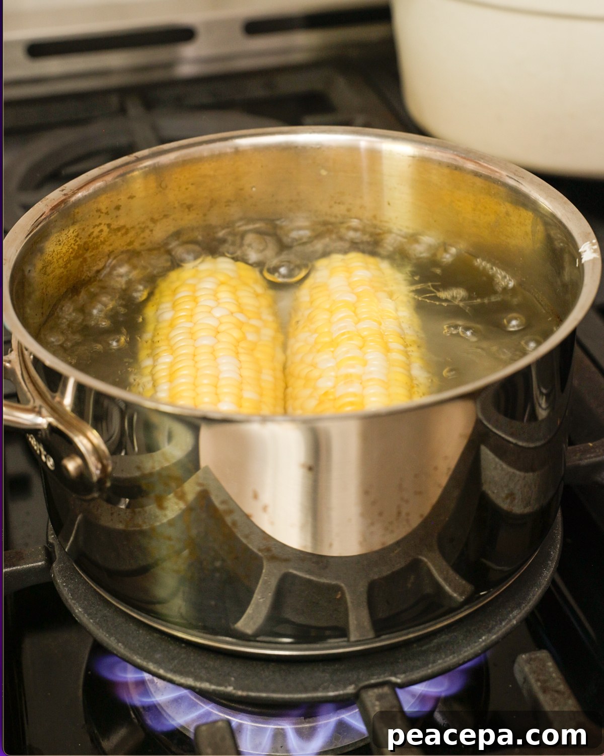 parboiling corn